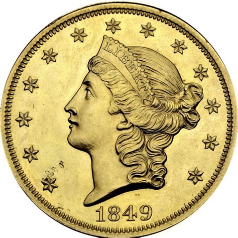 1849 liberty head gold.